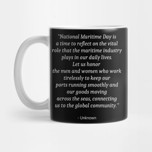 National Maritime Day Mug